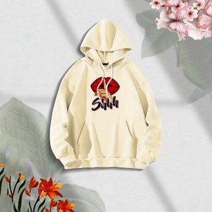 Premium Comfortable Stylish (Shihhh-off white) Ladies winter hoodie