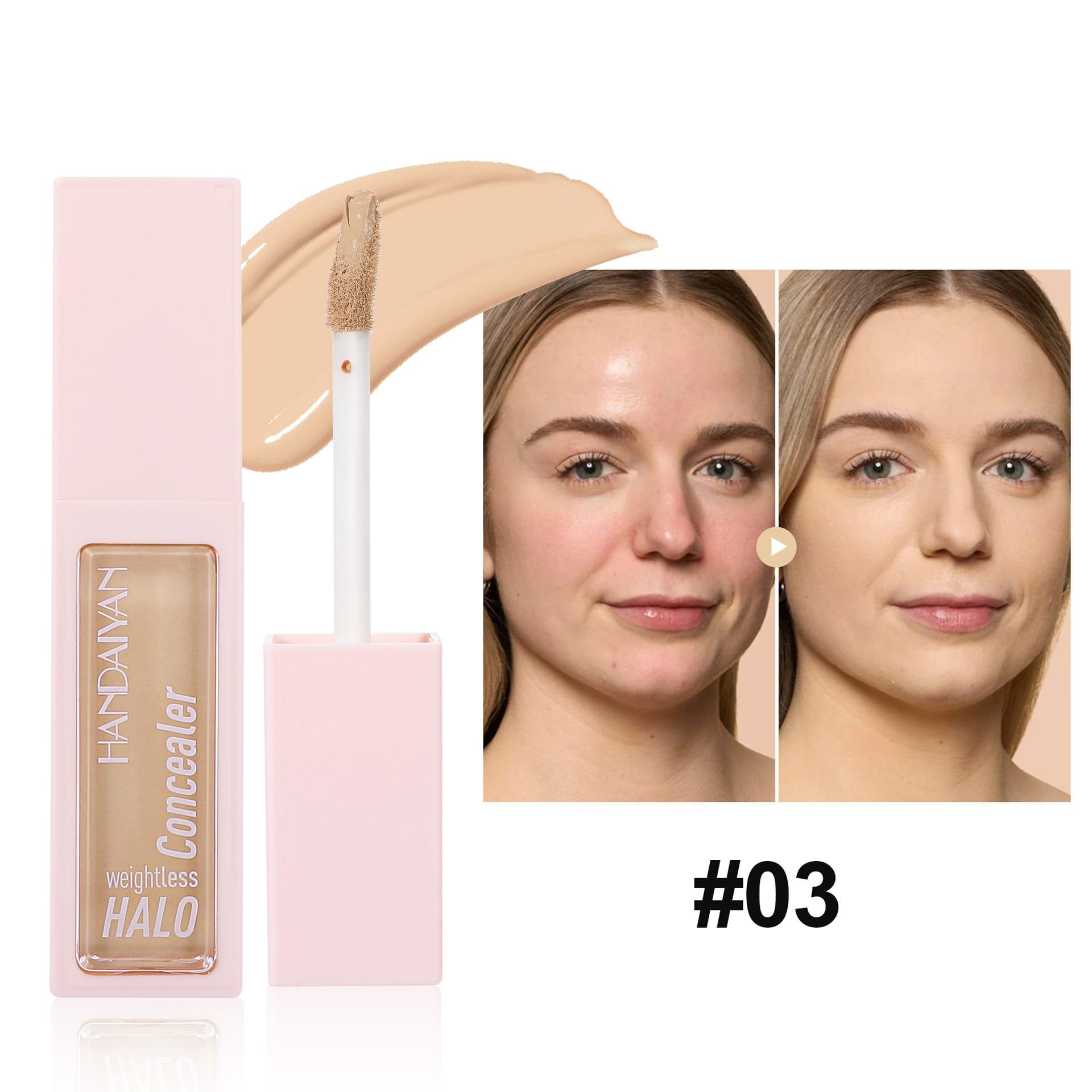 HANDAIYAN Weightless Halo Liquid Concealer (shade #3) - Image 4