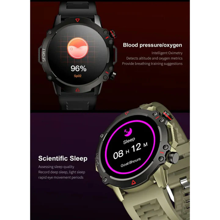 TF10 PRO Smart Watch/Sports Watch in round dial with AMOLED 1.53 Display - Image 3