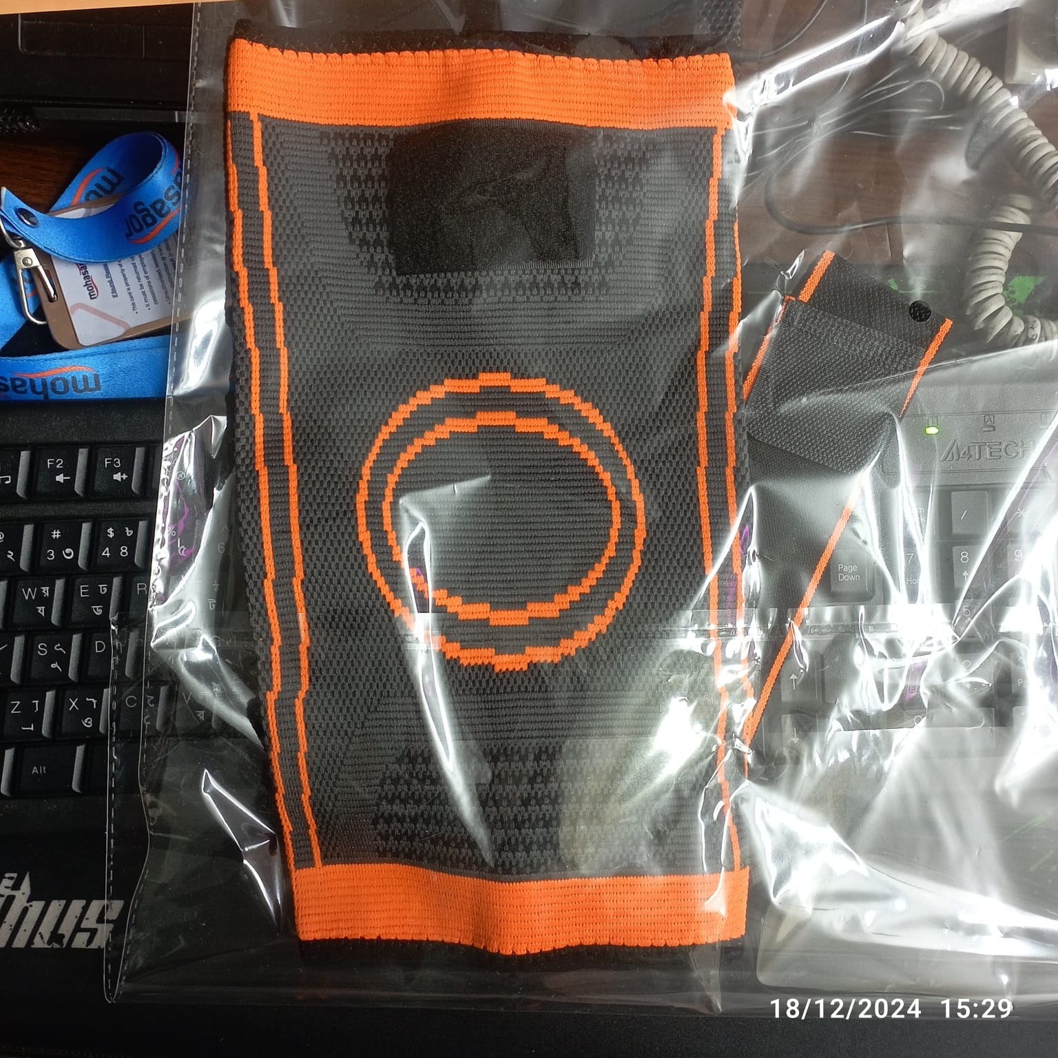 UNBIT Knee Braces, Kneelet Sports Knee Pads Cycling Man Adjustable Women Compression Elastic Knee Support Fitness Equipment Protective ( - Image 6