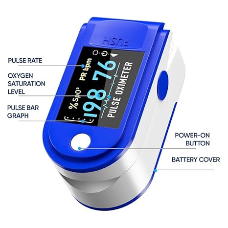LK87 Fingertip Pulse Oximeter And thermometer Combo Offer - Image 5