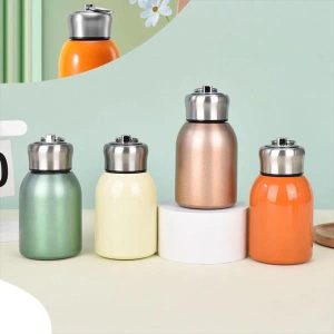 Mini Vacuum Insulated Tumbler Stainless Steel For Hot and Cold Drinks Travel 300ml