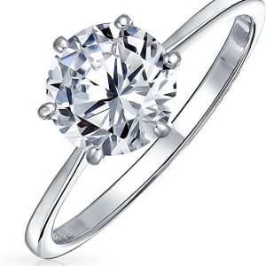 Snow Style Classic Zirconia Diamond Shape Stone Ring Multi Colour