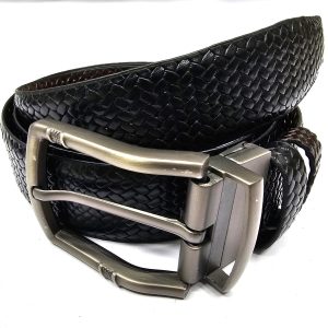 Leather belt for men