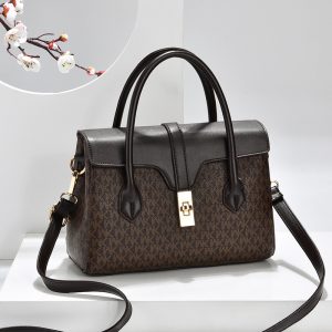 Newest High Quality MK Design American Bag Luxury Women's Handbags(Coffe)