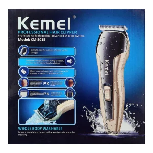Kemei KM-5015 Professional High Quality Washable Hair Clipper
