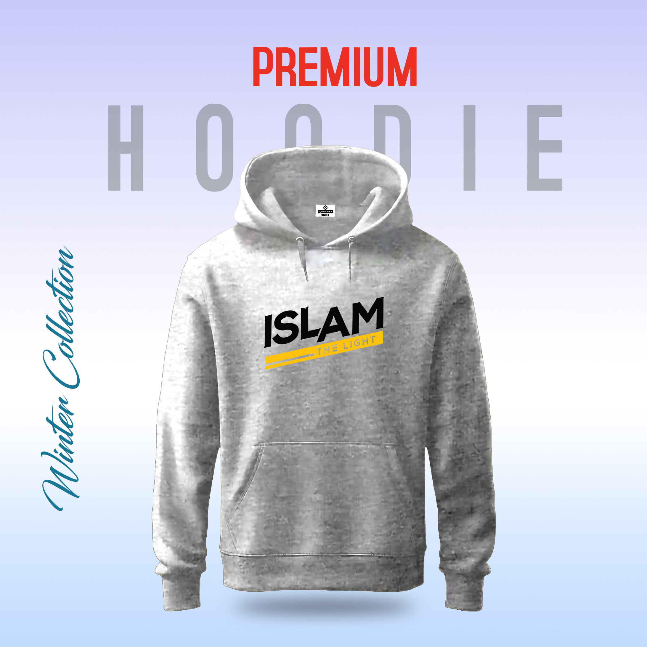 Premium Comfortable (Islam the Light) winter hoodie
