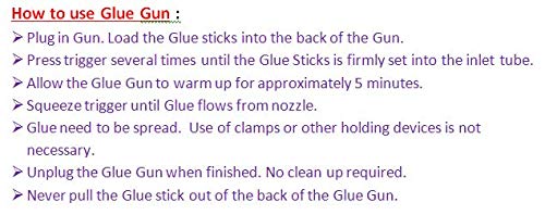 Hot Melt Glue Gun Kit for Quick Repairs with Free 02 Glue Sticks - Image 6