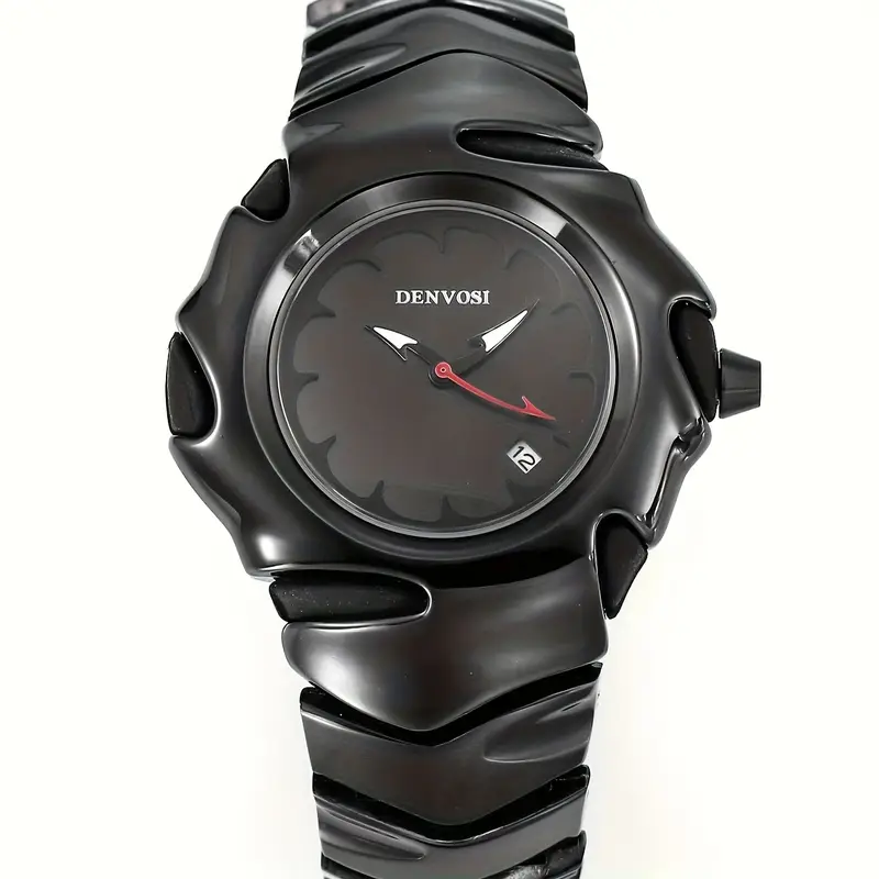 DENVOSI Premium Metal Watch – Bold Design (Full Black ) - Image 4
