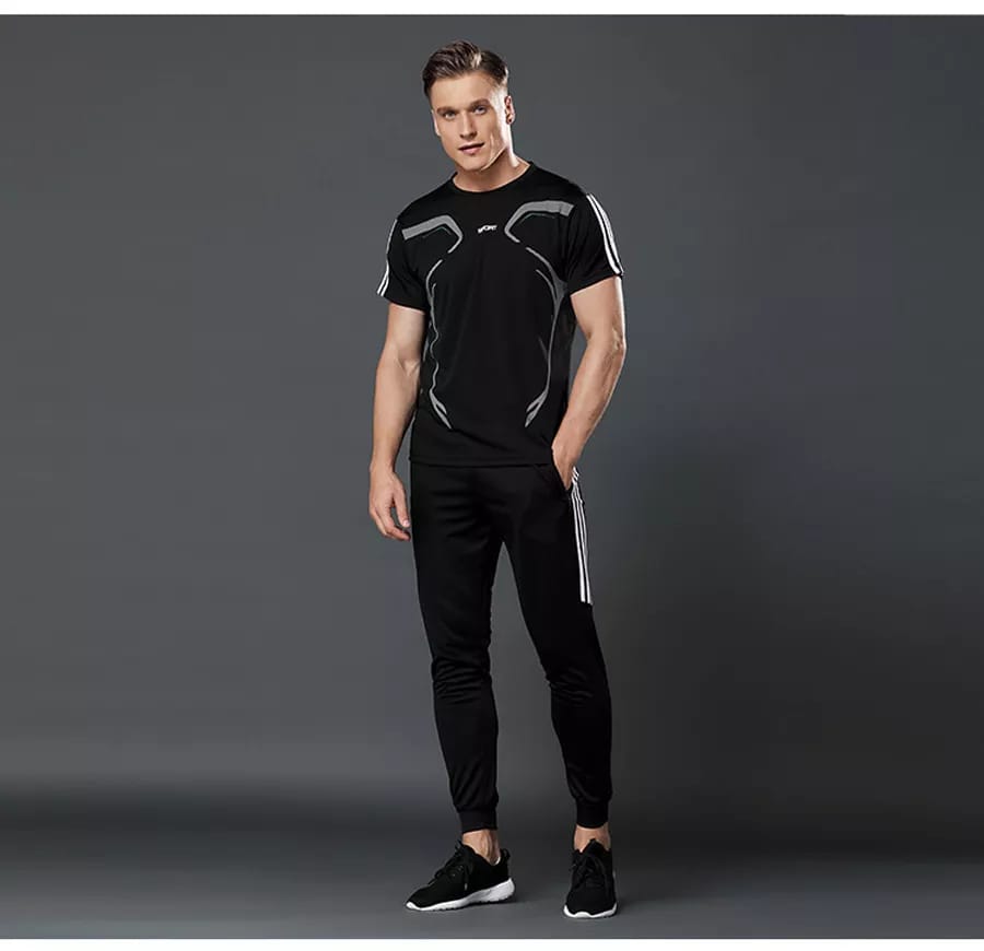 Stylish Sports T-Shirt & Trouser (2pc Set) - Image 6