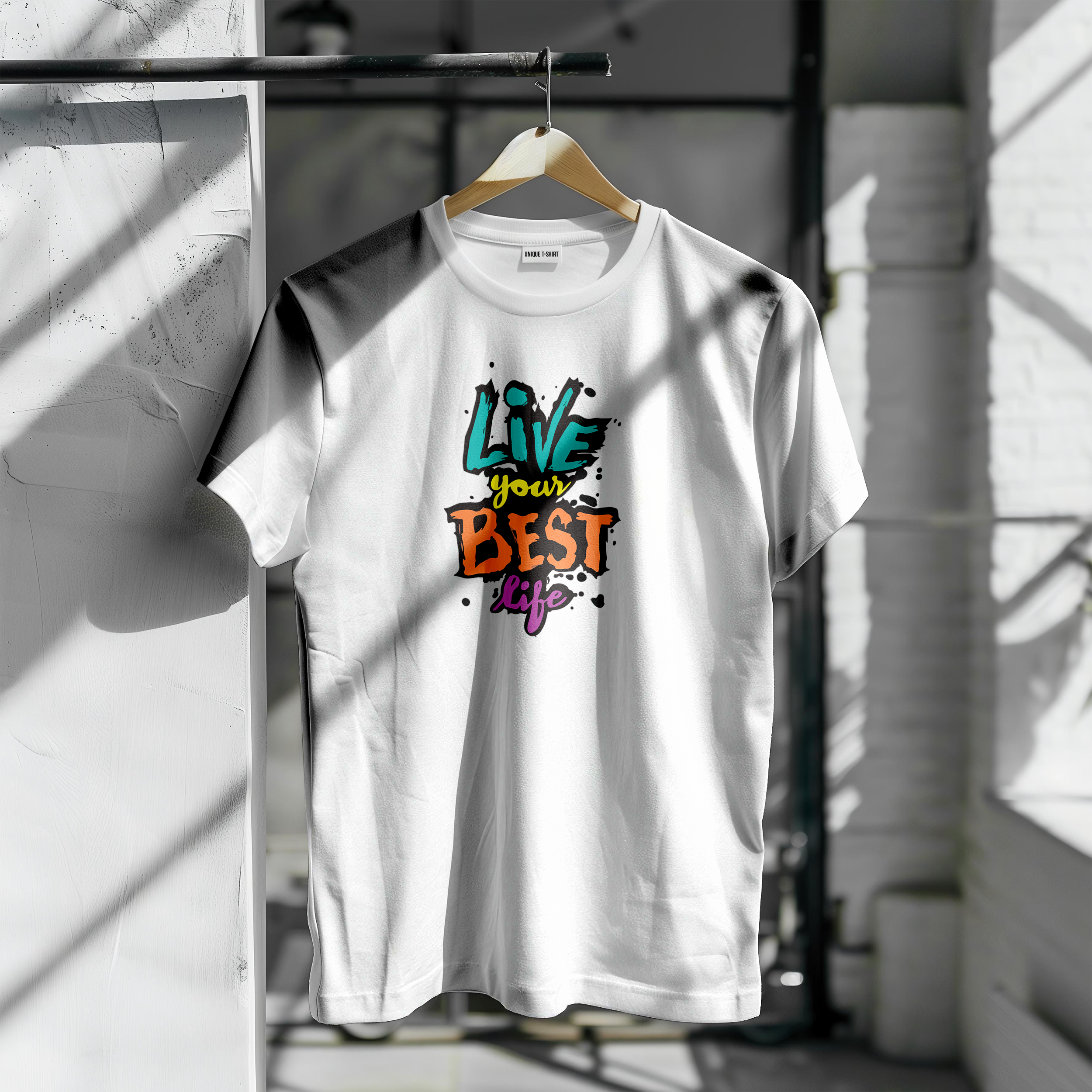 Unique Design Cotton T-Shirt - Image 3