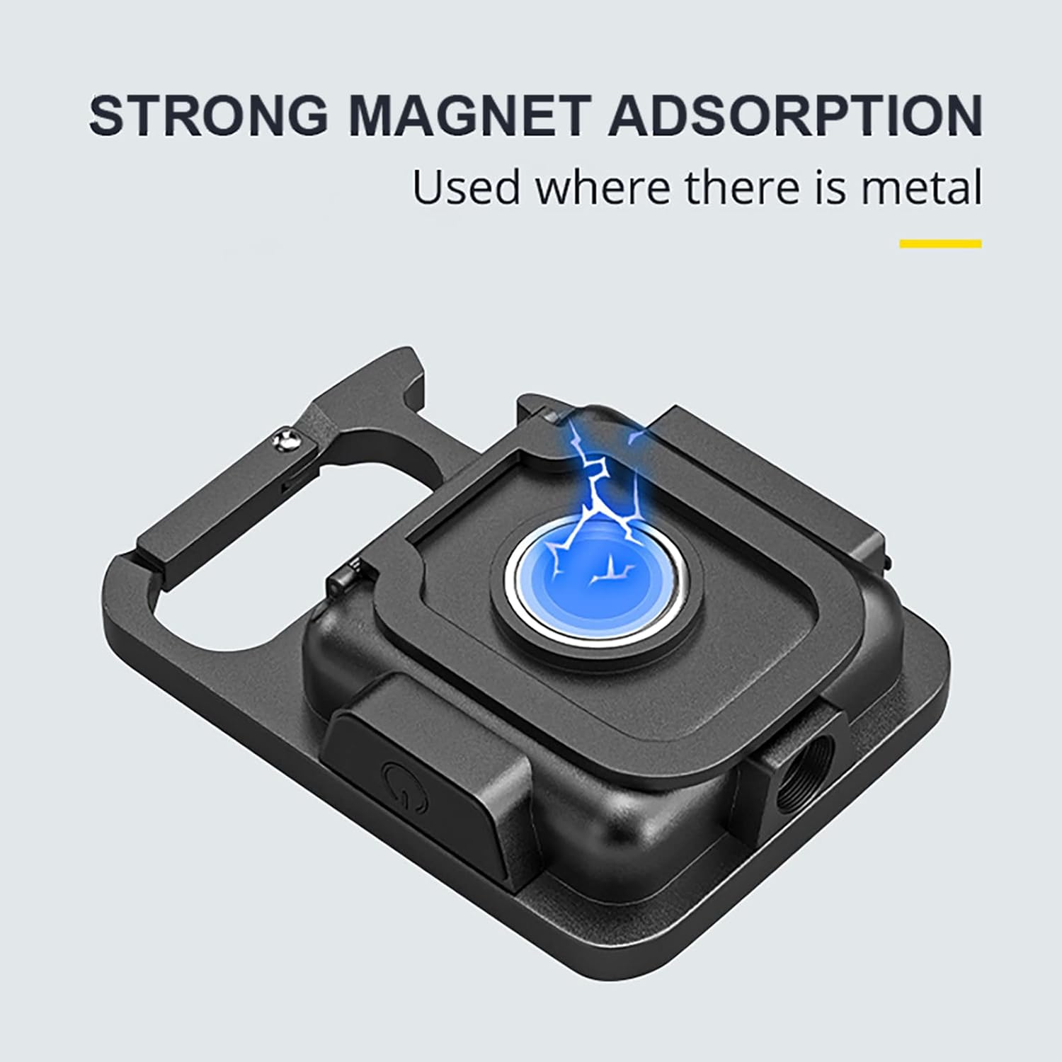 Multi-functional Outdoor Keychain Light with 800Lm COB and 3 Lighting Modes, for Camping, Hiking and Emergencies - Image 4