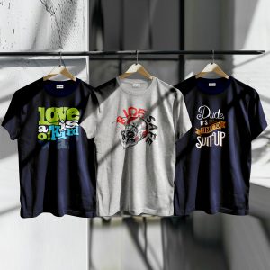 Unique Design Cotton T-Shirt 3-Piece Combo Pack
