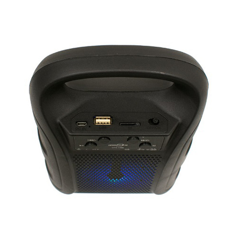 GREATNICE GTS-1386 Bluetooth, USB, TF Card & FM Radio Supported 4 Inch Driver Lighting Effects Speaker - Image 4
