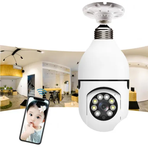 Smart 360° Rotated Security Camera HD 1080P with Two-way Audio, Motion Tracking, and Waterproof Design - Image 4