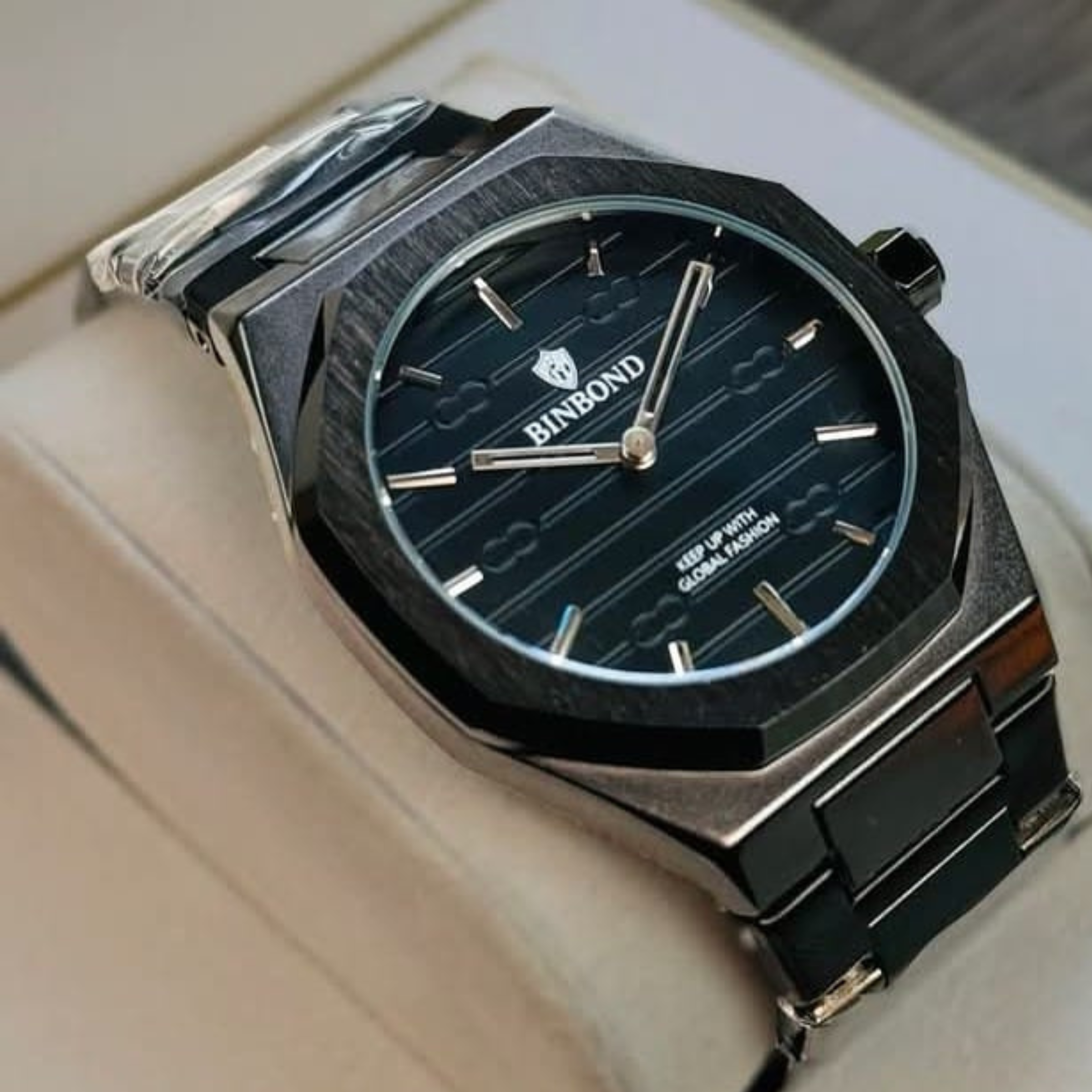 BINBOND 818 Stainless Steel Quartz Fashionable Premium Watch