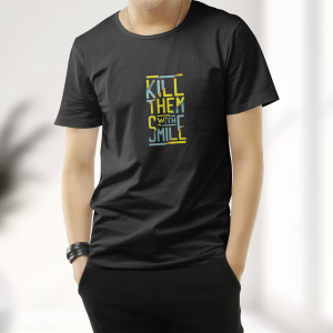 Unique Design Cotton T-Shirt