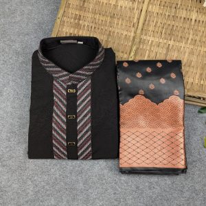 Premium Couple Set (Panjabi, Katan Saree)