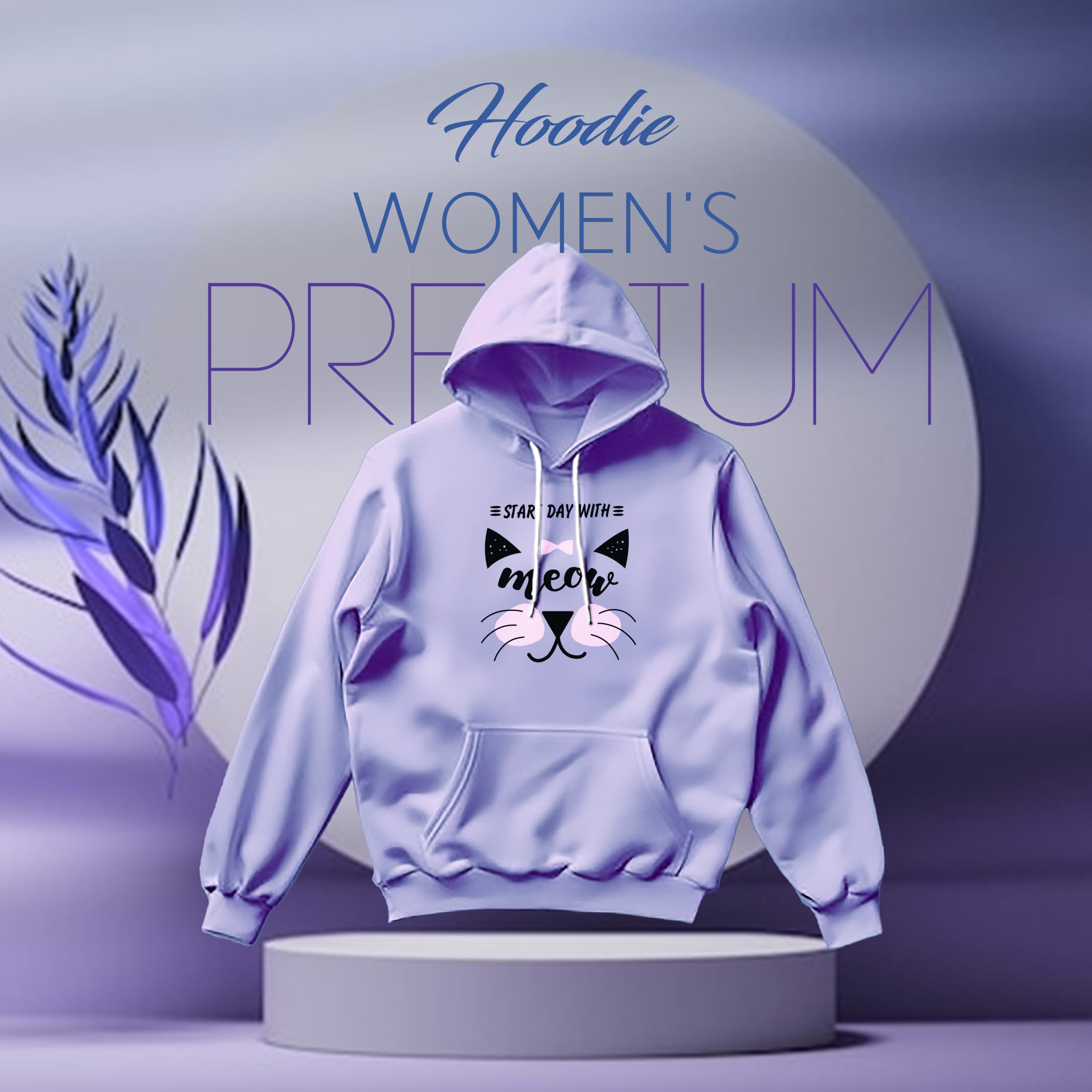 Premium Comfortable Stylish Ladies winter hoodie