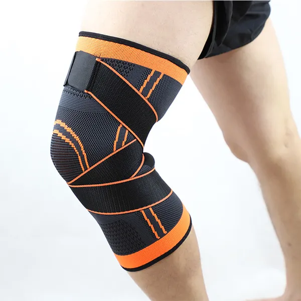 UNBIT Knee Braces, Kneelet Sports Knee Pads Cycling Man Adjustable Women Compression Elastic Knee Support Fitness Equipment Protective ( - Image 4