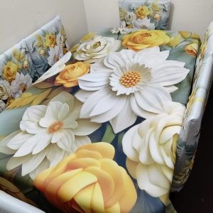 China Premium 3D Print Table Cloth Set