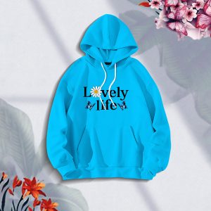 Premium Comfortable Stylish (Lovely Life-pest) Ladies winter hoodie
