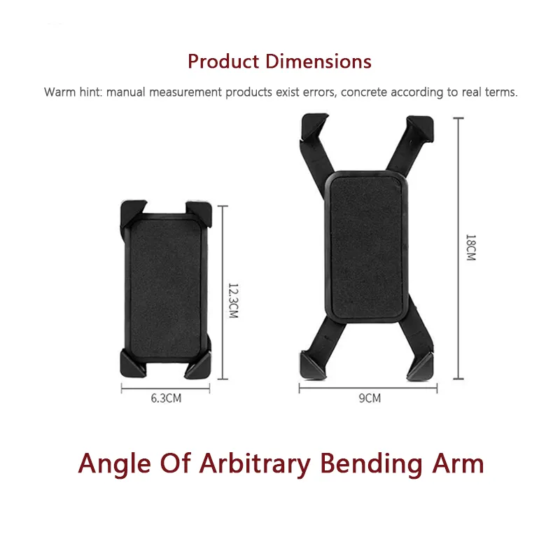 New Car Phone Holder Accessories 360 Rotation Holder For Motorcycle Bike Electric Scooter - Image 7