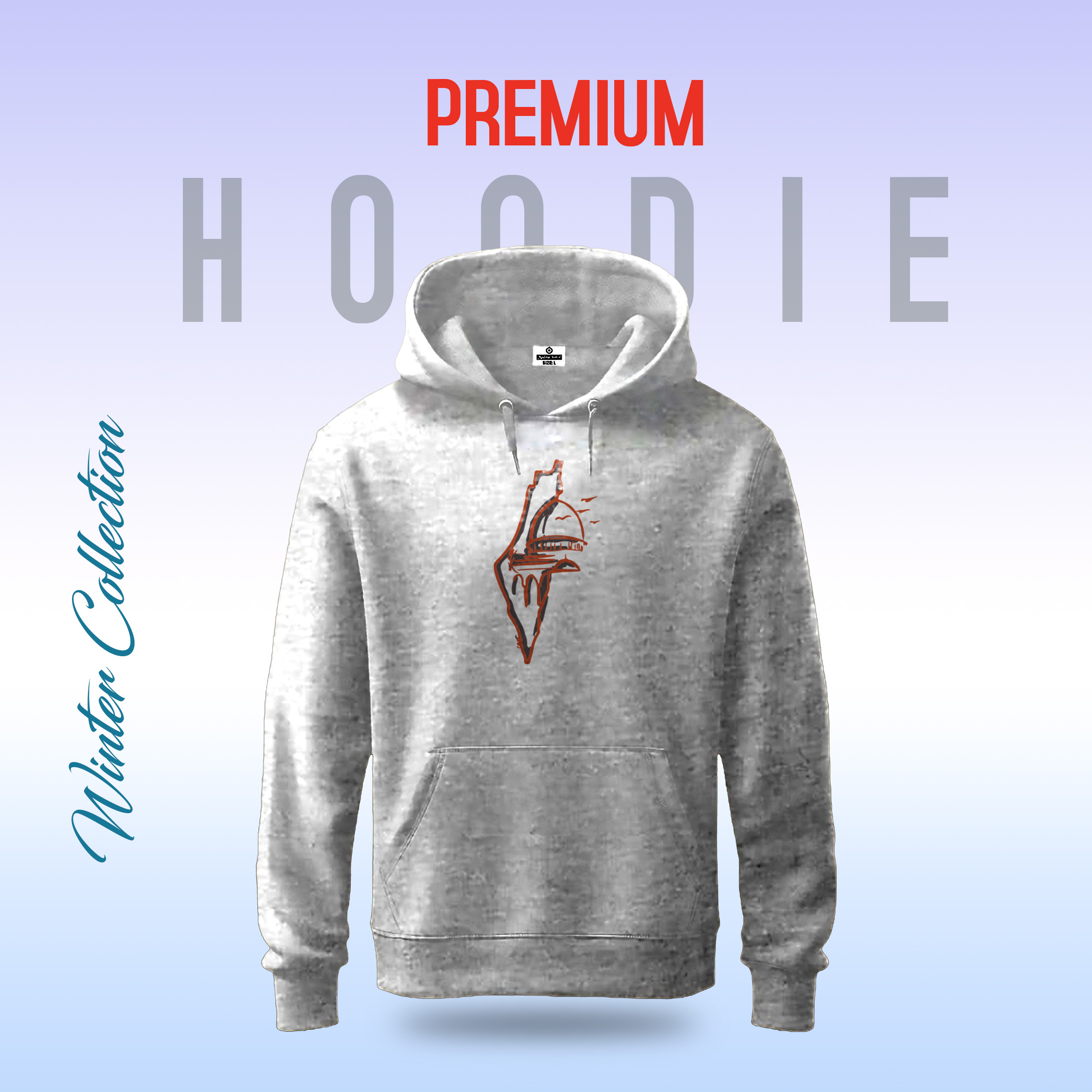 Premium Comfortable (Masjid Dome) winter hoodie