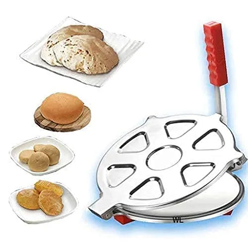 Affix Stainless Steel Kitchen Press Roti/Puri Maker Machine - Image 3