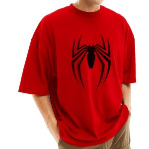 Men's Stylish Drop Shoulder (Red)