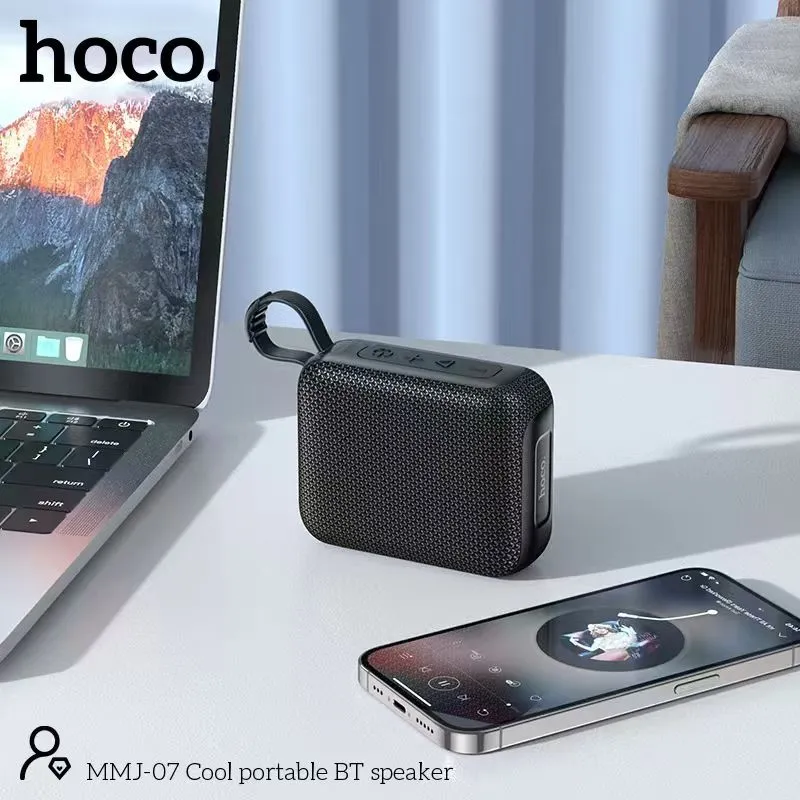 Hoco MMJ07 Wireless Speaker | 4-Hour Playtime | Supports BT, TF, USB & TWS - Image 6