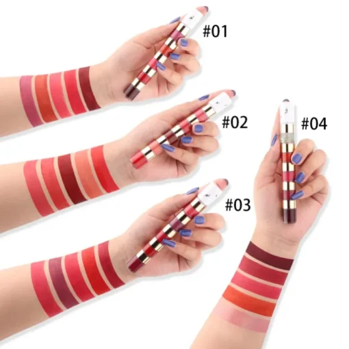 CMAADU 5 In 1 Matte Liquid Lipstick Set - Image 3