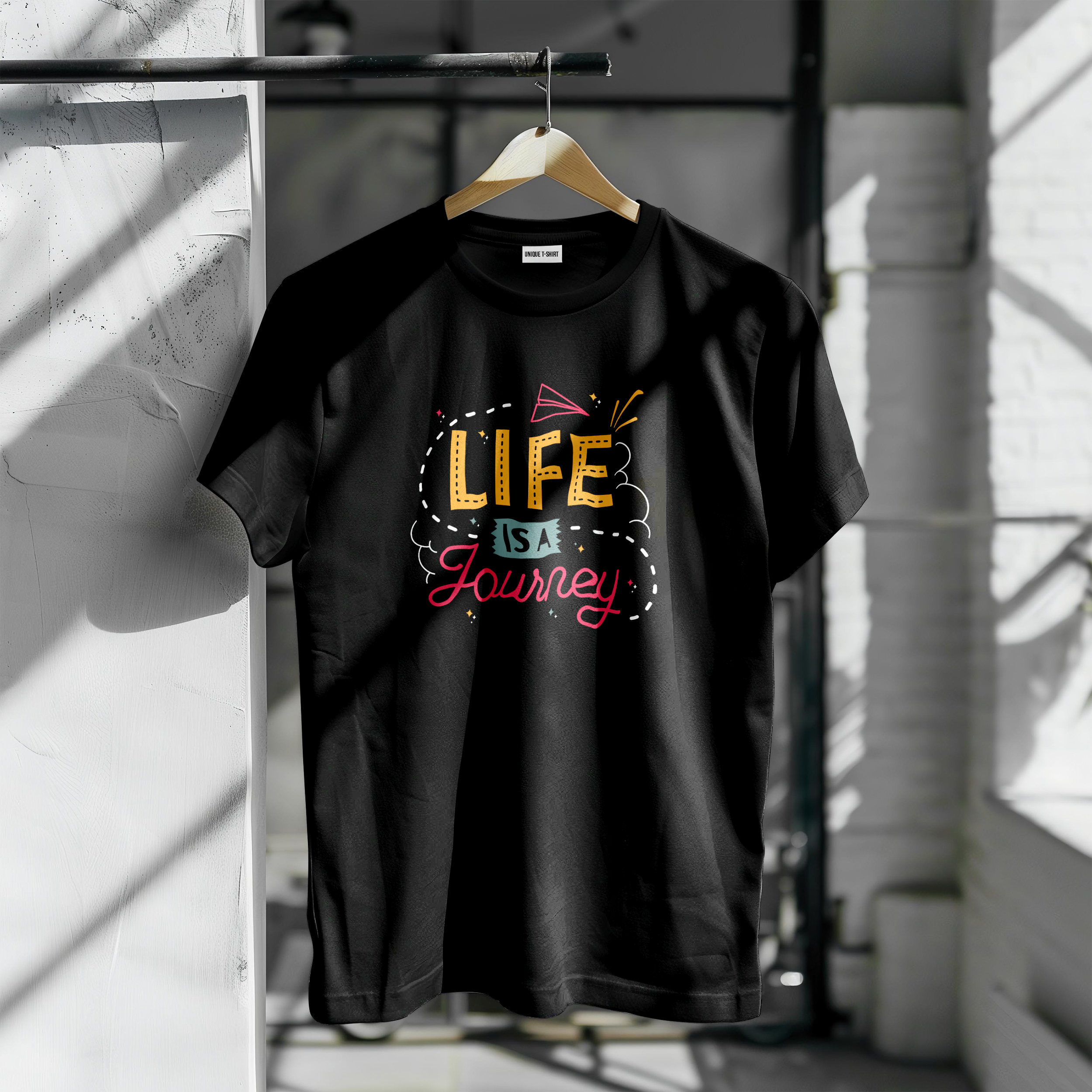 Unique Design Cotton T-Shirt - Image 3