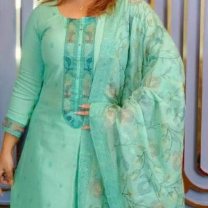 Premium cotton computer printed  Boyel fabrics  3 Piece