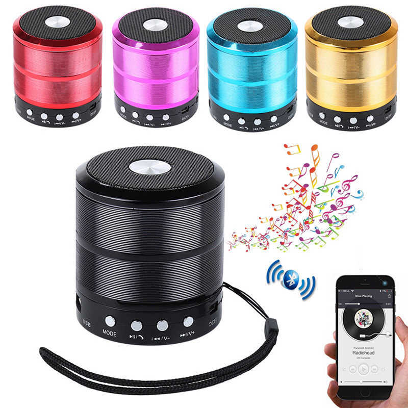 Portable Wireless Nbs-11 Bluetooth Speaker High Bass and Clear Sound Pendrive Support/Micro SD Card Slot with Built-in Microphone - Image 3