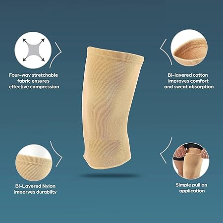 Life Care Stretchable Knee Cap for Pain Relief - Image 3