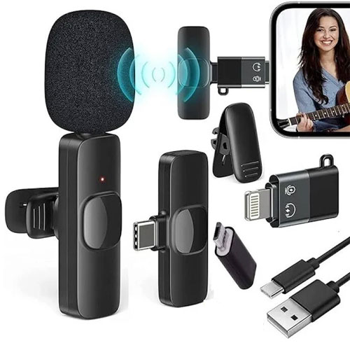 K8 Wireless Microphone for Type (C & iPhone)
