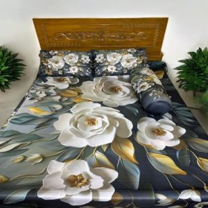 Water Proof China Premium 3D Design Bed Sheet