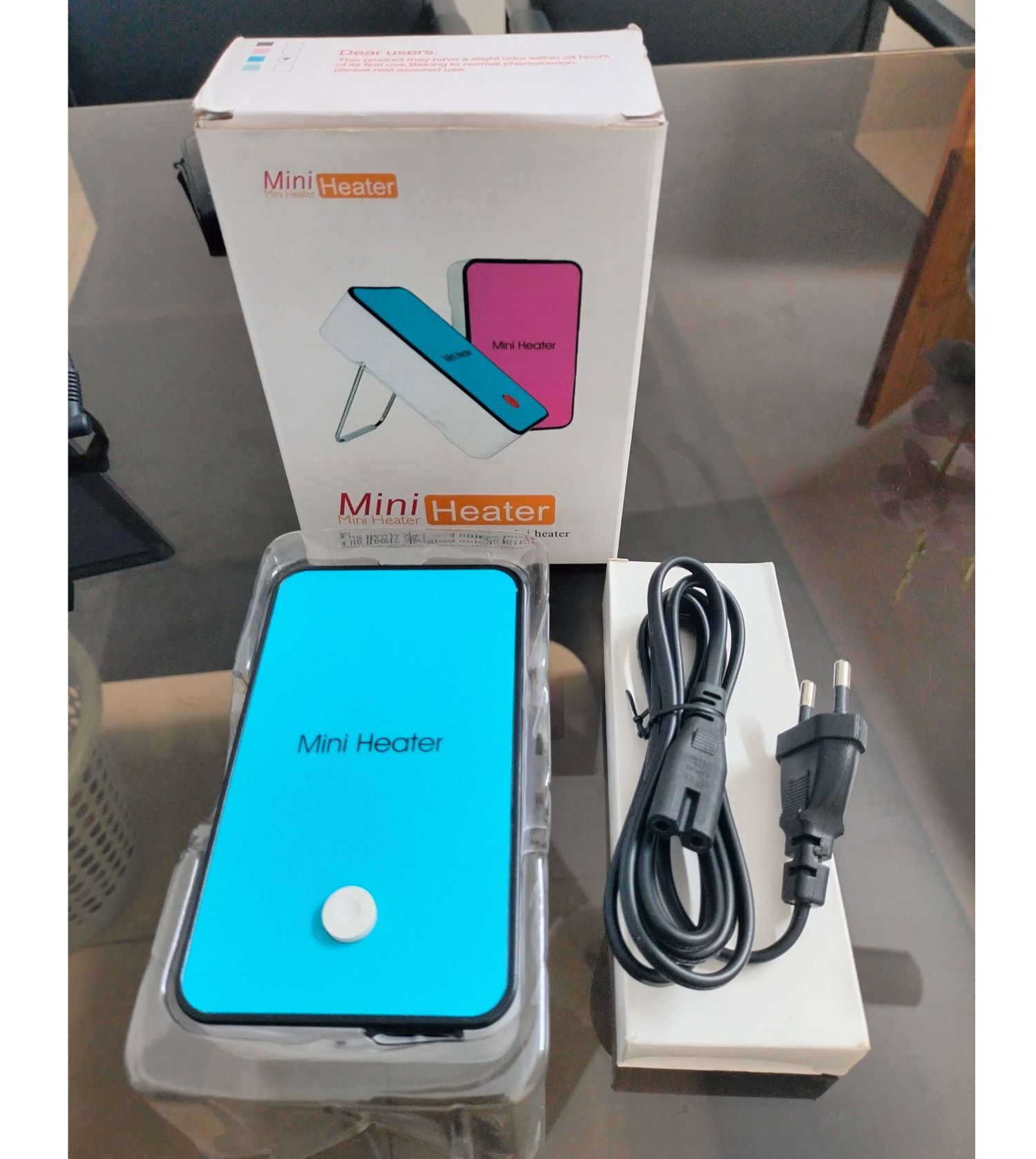 Mini Portable Space Heater Electric Heating Warmer Silent Office Desk or Home - Image 8