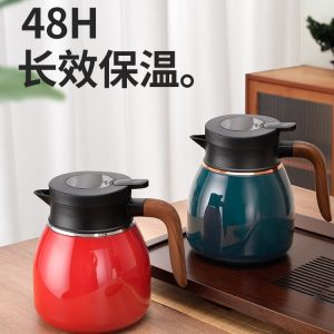 Tea Kettles Flask Vacuum Teapot and Coffee Pot  Stainless Steel