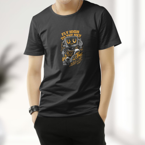 Unique Design Cotton T-Shirt