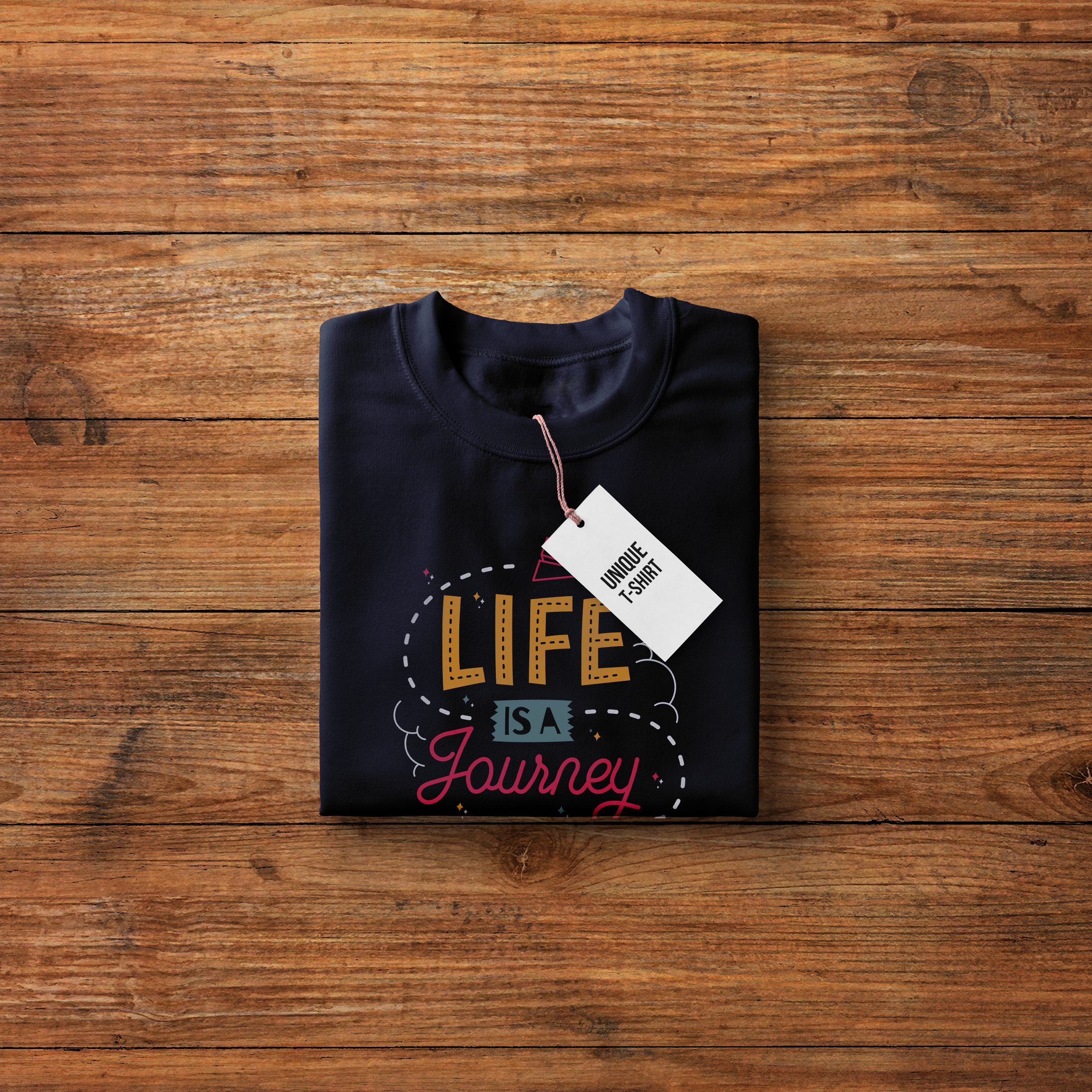 Unique Design Cotton T-Shirt - Image 4
