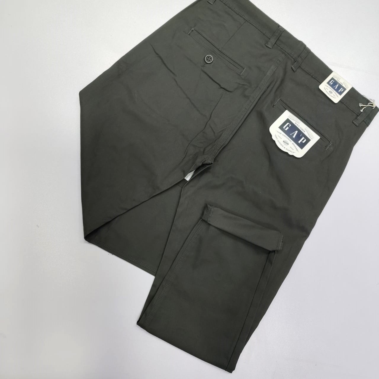 Men's Gabardine Pant (Ash Color) - Image 4