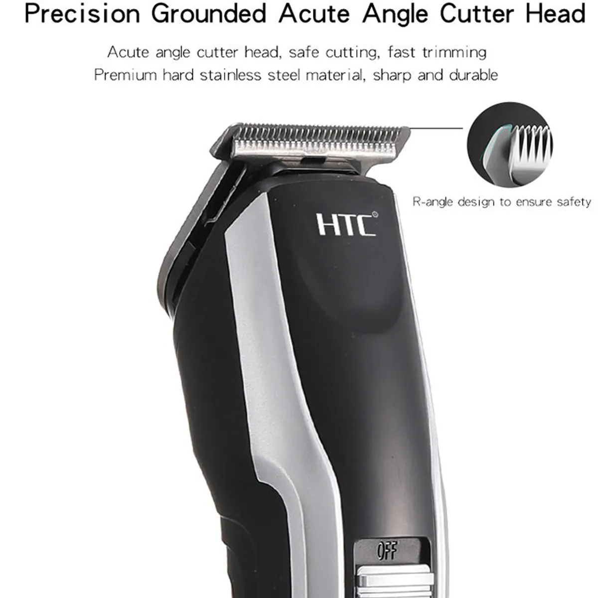 HTC AT-538 Hair and Beard Trimmer for Man - Image 3